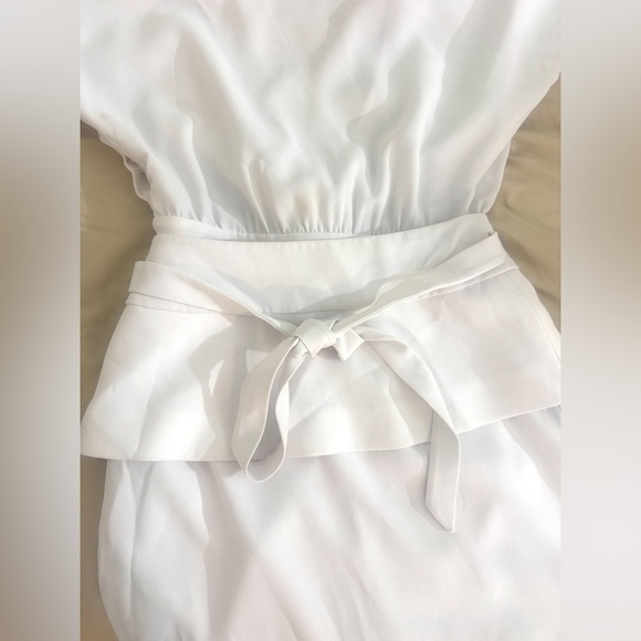 Marciano White Belted Dress - Picture 3 of 3